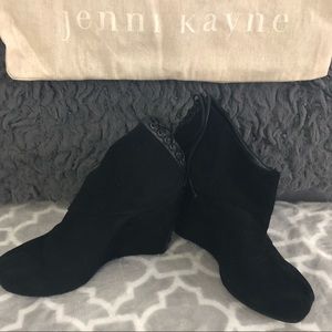 Jenni Kayne Black Suede Booties